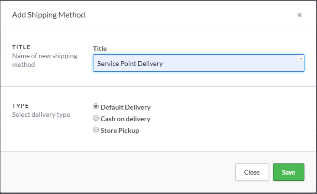 Service points for Lightspeed – Sendcloud Helpcenter